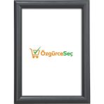 ÖzgürceSeç Alüminyum Çerçeve Açılır Kapanır Gönye Köşe 25MM - Antrasit - B1 (70X100)