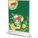ÖzgürceSeç Upright Masaüstü Dikey Pleksi Föylük Broşürlük Fiyatlık 5 Adet - A5 (15x21)