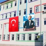 Özgüvenal Atatürk Posteri ve Türk Bayrağı Raşel Kumaş 150X225 cm -2 - Renkli