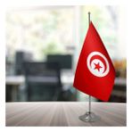 Özgüvenal Tunus Masa Bayrağı Direksiz 15 x 22,5 cm