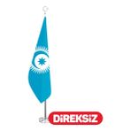 Özgüvenal Türk Devletleri Teşkilatı Telalı-Simsiz 100X150 cm