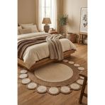 ÖZİMA CONCEPT Jüt Jüt Kilim, Paspas, Mutfak Halısı, Banyo Paspası, Oturma Odası Halısı, Balkon Paspası