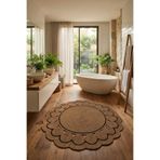 ÖZİMA CONCEPT Jüt Jüt Kilim, Paspas, Mutfak Halısı, Banyo Paspası, Oturma Odası Halısı, Balkon Paspası