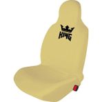 Öziron Chrysler Concorde Oto Koltuk Servis Kılıfı Penye King Baskılı Ön Arka Takım Gri - Krem Rengi
