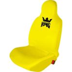Öziron Chrysler Concorde Oto Koltuk Servis Kılıfı Penye King Baskılı Ön Arka Takım Gri - Sarı