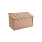 Özka Hobi Ahşap Ahşap Mdf Ekmeklik Dolabı 9- Dekoratif Ahşap (40x25x25cm)
