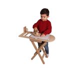 Özka Hobi Ahşap Ahşap Mdf Montessori Eğitici Oyuncak Ütü Seti ( 57x53x27 Cm) 1 Adet 110 Cc Boya Hediye