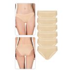 Özkan 23926 6'lı Paket Kadın Viskon Esnek Rahat Slip Külot