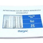 Özkan Armat No:3 50x2 12'li Nüsha Otokopili Apatman Gelir Gider Defteri