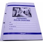 Özkan Evrak Düzenleyici Dosya Personel Özlük Dosyası 1 Adet Mavi Renk A4 Ölçülerinde