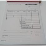 Özkan Gider Pusulası 2 Nüsha Sürekli Form 14 cm x 19 cm Otokopili Renkli Kağıt