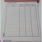 ÖZKAN OTOKOPİLİ SİPARİŞ FİŞİ MİNİ 50 * 2 NÜSHA