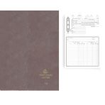 Özkan Senet Defteri160 Yaprak Ciltli 20 X 28 Cm Bordo
