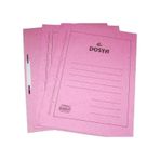 Özkan Tam Kapak Karton Dosya Pembe Dosya 1 Paket 50 Adet