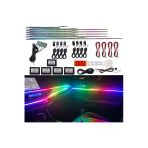 Özkan Tunıng Aksesuar 64 Renk Rgb Araç İç Ambiyans Led Dekorasyon Ortam Işıkları