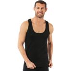 Özkan Underwear 0050 Erkek Pamuklu Penye Süprem Atlet - Siyah