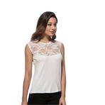 Özkan Underwear 7365 Beyaz Kadın Atlet