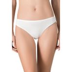 Özkan Underwear Özkan 23926 Kadın Viskon Esnek Rahat Slip Külot - Ekru - M