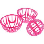 Özkan Underwear Plastik Sütyen Koruyucu Yıkama Aparatı Sepeti Topu Filesi - Standart - Pembe