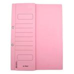 Özkan Yarım Kapak 1. Kalite Karton Dosya Pembe 1 Paket 50 Adet