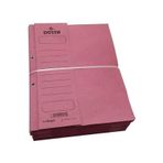 Özkan Yarım Kapak Karton Dosya Pembe Kapsüllü 4 Paket 200 Adet