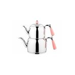 Özkent Armine Çaydanlık Mini Boy K 376 Pembe Süzgeçli