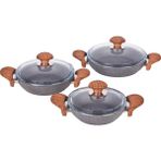 Özkent Granit Gri Sahan Set Ahşap Sap K-514.03