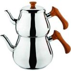 Özkent K-348-03 Marmaris Piramit Mini Boy Sade Çaydanlık