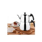 Özkent K-390 Vista Mini Boy Sade Siyah Çaydanlık