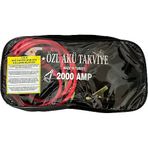 Özl 2000 Amp Profesyonel Akü Takviye Kablosu - 2.20 Metre