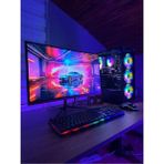 Özlen Ryzen Gaming Set Oyuncu Bilgisayarı Hazır Sistem - Siyah - Var