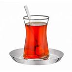 Özlife 12 Parça Mess Sade Çay Seti