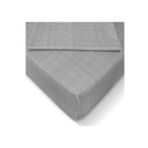 Özlü 160x200 cm Gri Fitted Lastikli Çift Kişilik Çarşaf Seti
