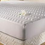 Özlü Home Fıtted Komple Kaplayan Kapitoneli Alez - Beyaz - 180 x 200 cm
