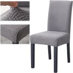 Özmakan Yüksek Kaliteli Sandalye Kılıfı ,lıkralı ,yıkanabılır 1 Adet - 45 x 55 cm - Koyu Gri