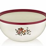 Özmet Çiçek Desenli Salata Kasesi