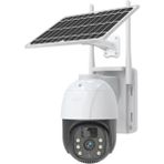 Ozmik CMR47 PTZ Solar IP 4G Sim Kart Hareket Algılama Alarm Gece Görüş Beyaz CCTV Güvenlik Kamera