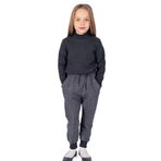 Ozmoz Kız Çocuk Dar Paça Gri Sportif Pantolon (4 Yaş)