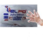 Ozmus Avm Elpo Hdpe Eldiven Tek Kullanımlık Şeffaf - 100 Adet