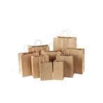OZN AKSESUAR 12 Adet kese kağıdı kulplu parti çantası,hediye torbası, doğum günü, düğün bebek partisi vb 22x27x11