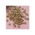 Ozn Aksesuar Gold Parlak Kulplu Çan Zil Hayvan Tasma Zili Amigurumi Zili Kına Gecesi Tef Yapımı Zili 20MM 20 Adet