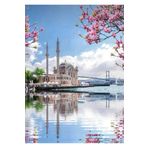 Ozn Aksesuar Hı Stone 5d Elmas Boncuk Taş Işleme Mozaik Goblen Kit 50X40CM GC89234