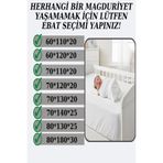 OZNHOME BEBEK ALEZİ ANNE YANI YATAK ALEZİ ALEZ ALERJİ YAPMAZ ALEZ