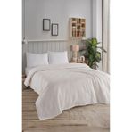 OZNHOME OZN HOME - ÇİFT KİŞİLİK BEYAZ %100 PAMUK PİKE 200*220