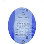 Öznur 1.5mm Mavi Nya Bakır Kablo (100M Fiyatı)