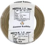 Öznur 1,5 mm2 Nyaf H07V-K Bakır Kablo 100 m Kahverengi
