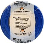 Öznur 2.5 mm Nya Mavi 100 m %100 Bakır Kablo