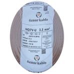 Öznur 2.5mm Nya Kahverengi Bakır Kablo (50 Metredir)