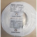 Öznur 2x0.75 mm Ttr 100 m Beyaz Kablo