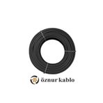 Öznur 30 Metre Öznur 6 mm Solar Kablo H1Z2Z2-K Siyah (Fotovoltaik)